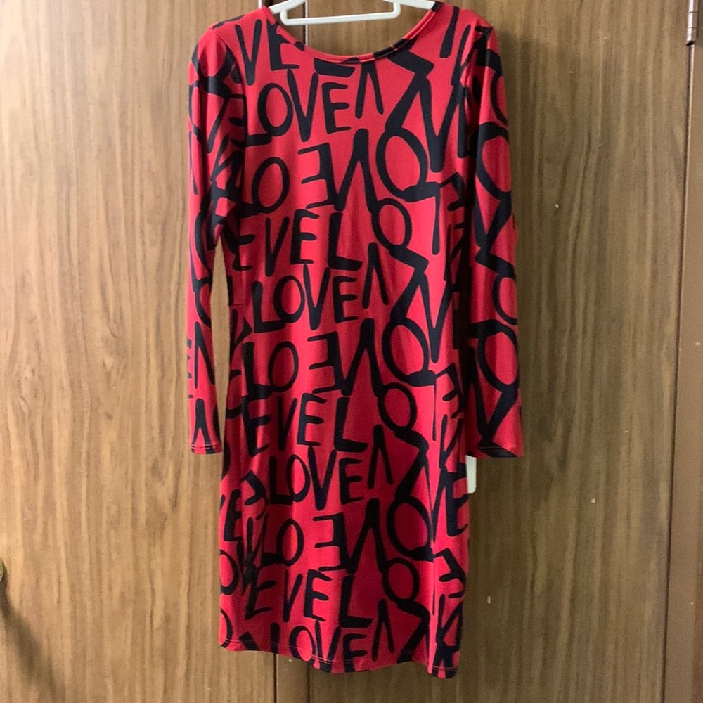 Back out Love Dress Size Large
